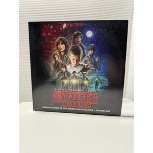 Stranger Things Vol 1 Vinyl Soundtrack 2LP Coke Bottle Clear Glow In Dark